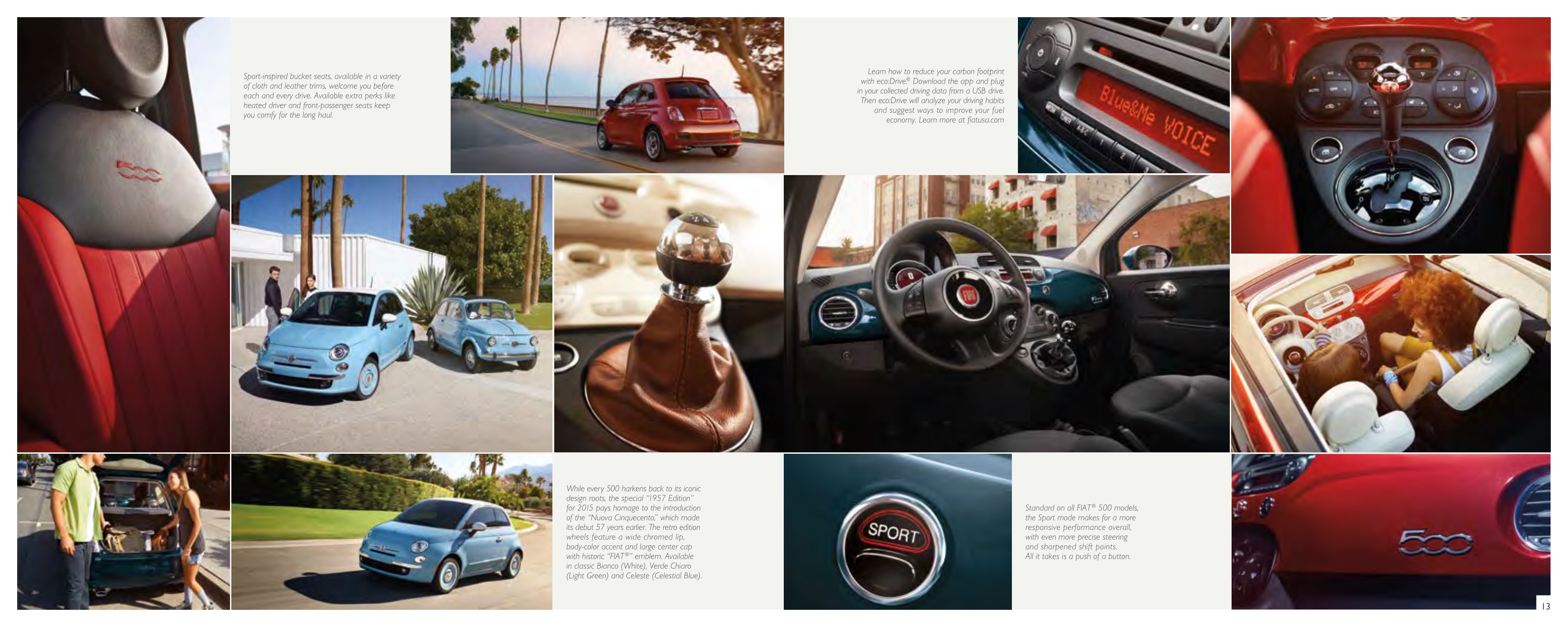 2015 Fiat 500 Brochure Page 31